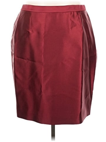 Kasper Faux Leather Skirt (view 1)