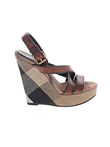 Burberry Novacheck Wedges (view 1)