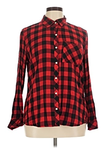 Gap Long Sleeve Button-Down Shirt (view 1)