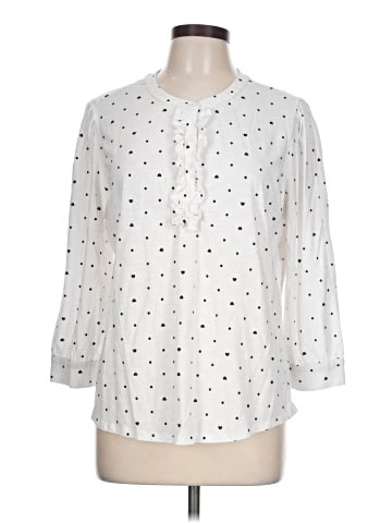 Croft & Barrow 3/4 Sleeve Blouse (view 1)