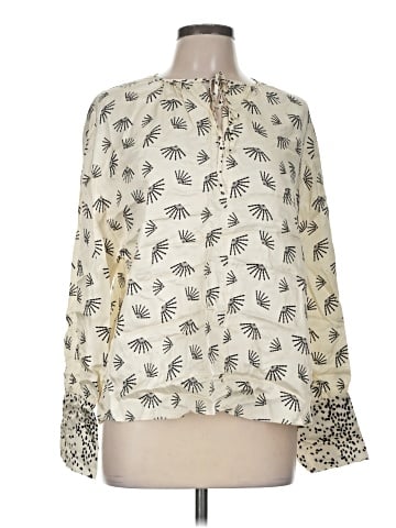 Luisa Cerano Long Sleeve Blouse (view 1)