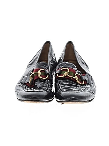 Gucci Vintage Patent Leather Loafers (view 2)