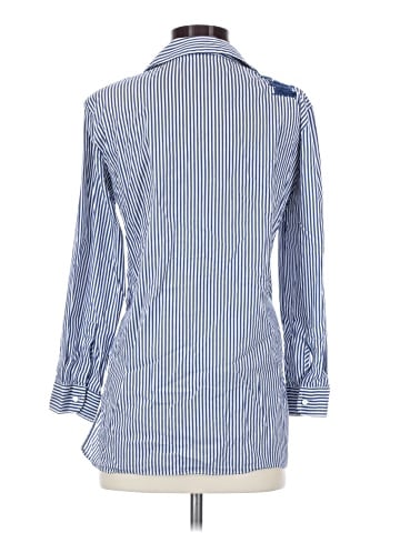 Zara 3/4 Sleeve Button-Down Shirt (view 2)