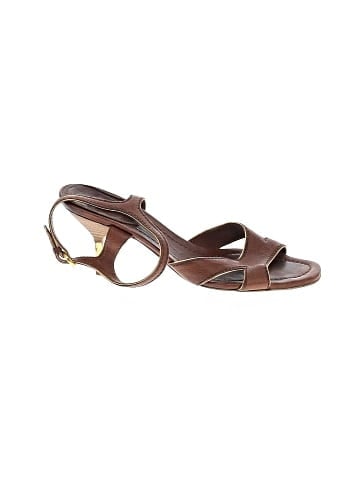 Miu Miu Vintage Leather Sandals (view 1)