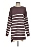 Maurices 100% Polyester Stripes Brown Pullover Sweater Size XS - photo 1