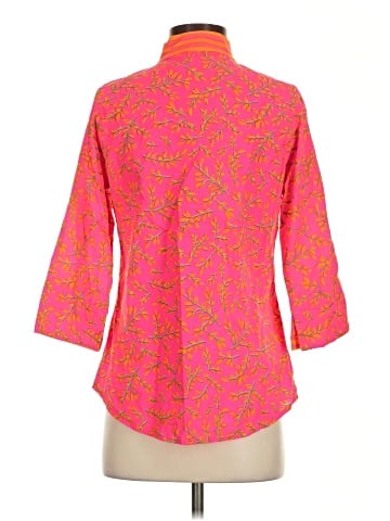 Gretchen Scott Designs 3/4 Sleeve Button-Down Shirt (view 2)