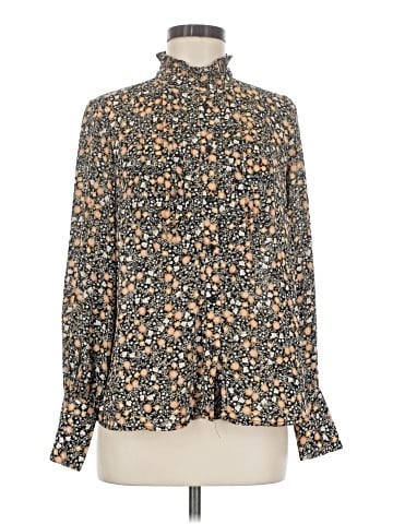 Nili Lotan Long Sleeve Blouse (view 1)
