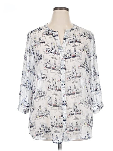 Chico's 3/4 Sleeve Blouse (view 1)