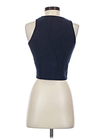 Zara Sleeveless Button-Down Shirt (view 2)