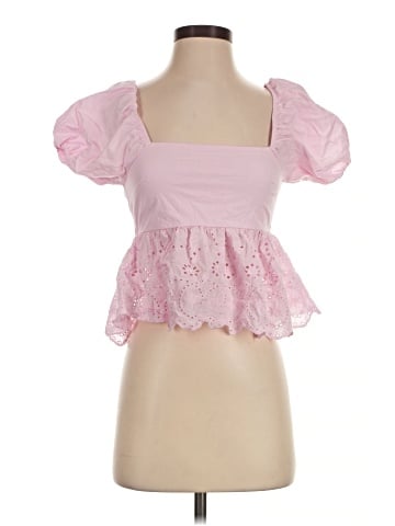 Altar'd State Short Sleeve Blouse (view 1)