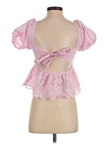 Altar'd State Short Sleeve Blouse (view 2)