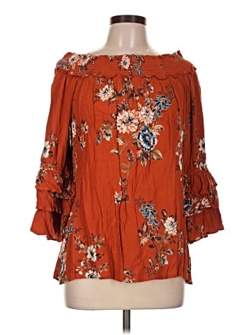 Lola P. 3/4 Sleeve Blouse (view 1)