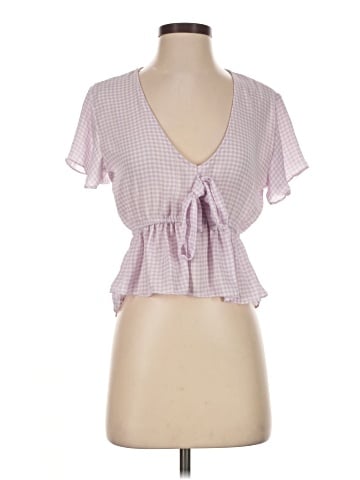 Altar'd State Short Sleeve Blouse (view 1)
