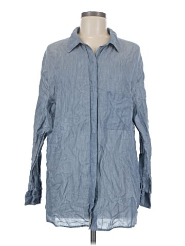 Vince. Long Sleeve Button-Down Shirt (view 1)