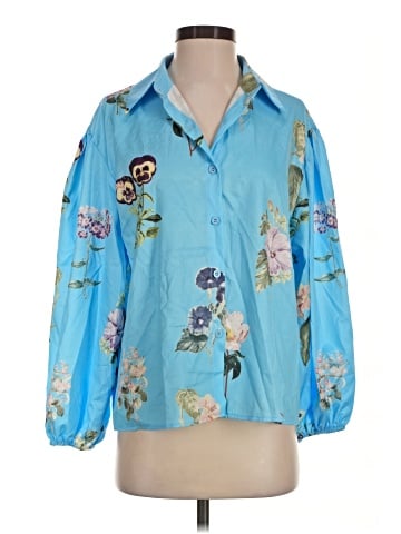 Unbranded 3/4 Sleeve Blouse (view 1)