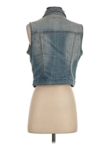 Earl Jean Denim Vest (view 2)