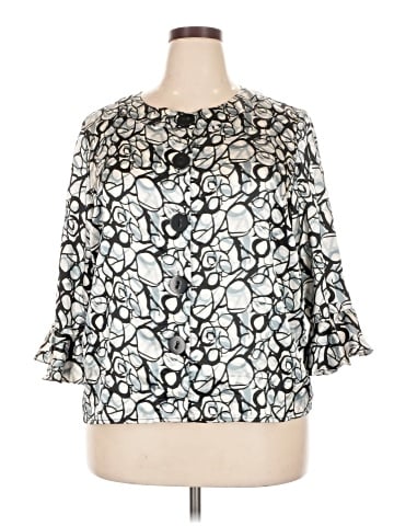 Covington 3/4 Sleeve Blouse (view 1)