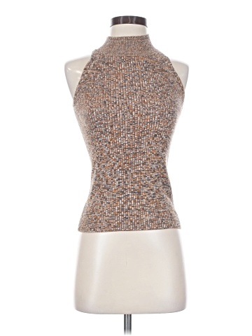 Madewell Marled Mockneck Sweater Tank (view 1)