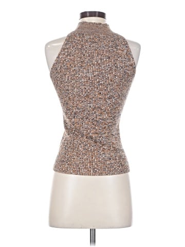 Madewell Marled Mockneck Sweater Tank (view 2)