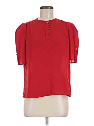 Calvin Klein Short Sleeve Blouse (view 1)