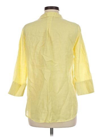 Chico's 3/4 Sleeve Button-Down Shirt (view 2)