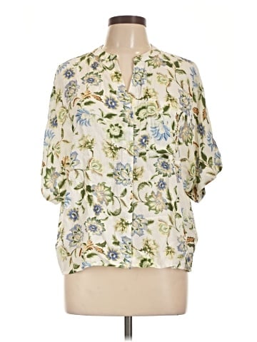 T Tahari Short Sleeve Blouse (view 1)