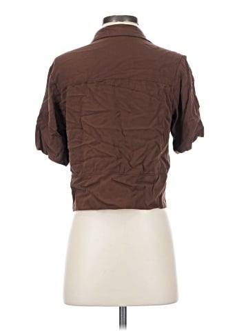 Rose + Olive Short Sleeve Blouse (view 2)