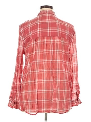 Ann Taylor LOFT Long Sleeve Button-Down Shirt (view 2)