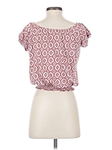 Aeropostale Short Sleeve Blouse (view 2)