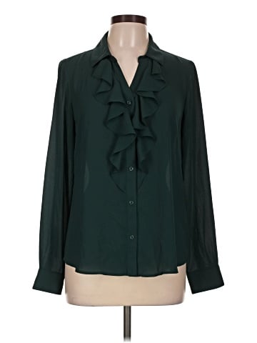 Calvin Klein Long Sleeve Blouse (view 1)