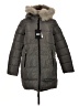 DKNY 100% Polyester Gray Coat Size XS - photo 1