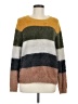 TCEC Color Block Brown Pullover Sweater Size M - photo 1