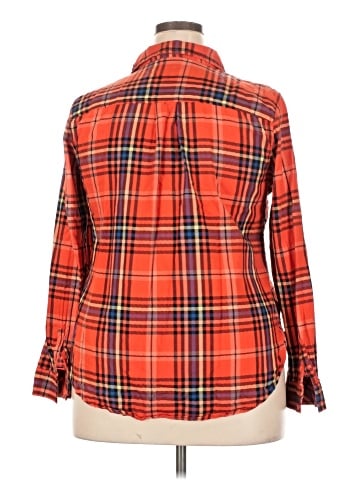 St. John's Bay Long Sleeve Button-Down Shirt (view 2)