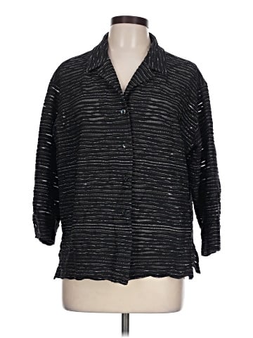 Chico's Design 3/4 Sleeve Button-Down Shirt (view 1)