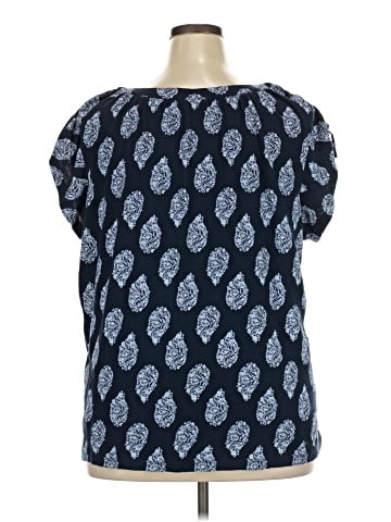 Style&Co Short Sleeve Blouse (view 2)