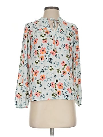 Ann Taylor LOFT 3/4 Sleeve Blouse (view 1)
