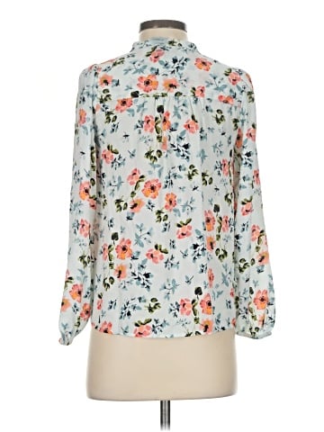 Ann Taylor LOFT 3/4 Sleeve Blouse (view 2)