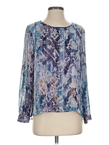 Jennifer Lopez Long Sleeve Blouse (view 1)