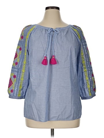 Talbots 3/4 Sleeve Blouse (view 1)