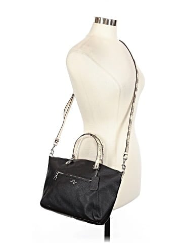 Coach Factory Leather Satchel (view 2)