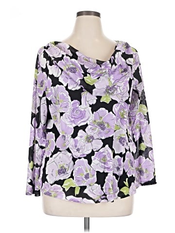 Karen Kane 3/4 Sleeve Blouse (view 1)