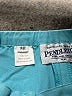 Pendleton 100% Silk Color Block Teal Silk Pants Size 14W - photo 7