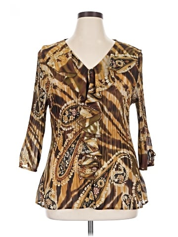 Lane Bryant 3/4 Sleeve Blouse (view 1)