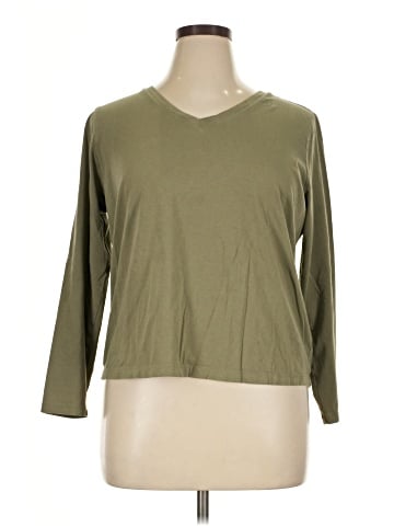Lands' End 3/4 Sleeve T-Shirt (view 1)