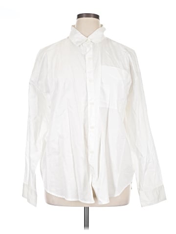 American Eagle Outfitters Long Sleeve Button-Down Shirt (view 1)