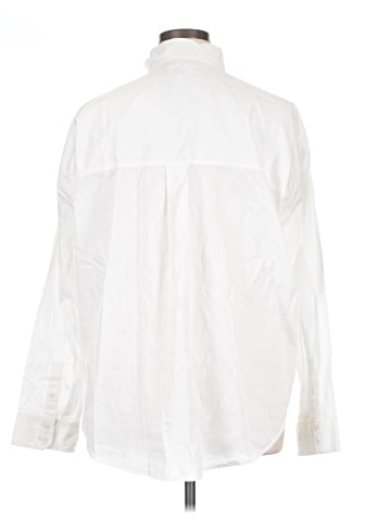 American Eagle Outfitters Long Sleeve Button-Down Shirt (view 2)