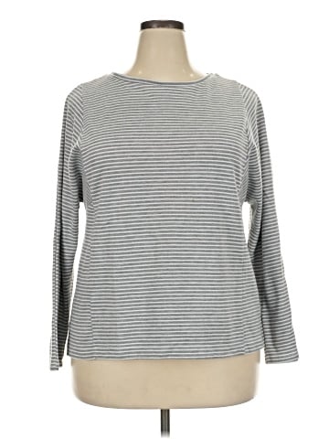Liz Claiborne Long Sleeve Top (view 1)