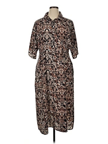 Connected Apparel Casual Dress (view 1)