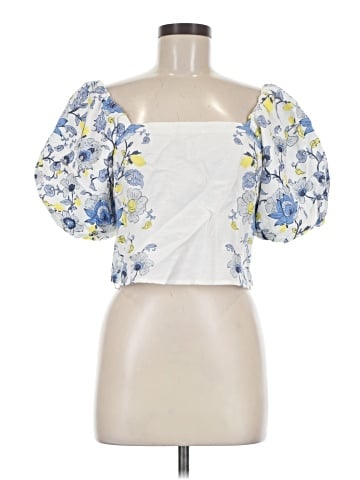 Ann Taylor LOFT Short Sleeve Blouse (view 1)