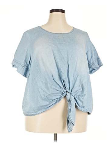 Lane Bryant Short Sleeve Top (view 1)